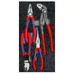 KNIPEX Pliers Set 00 20 01 V15 4-piece